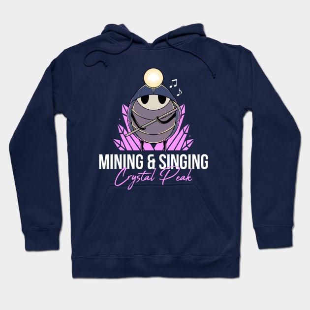 Mining & Singing Hoodie by Alundrart